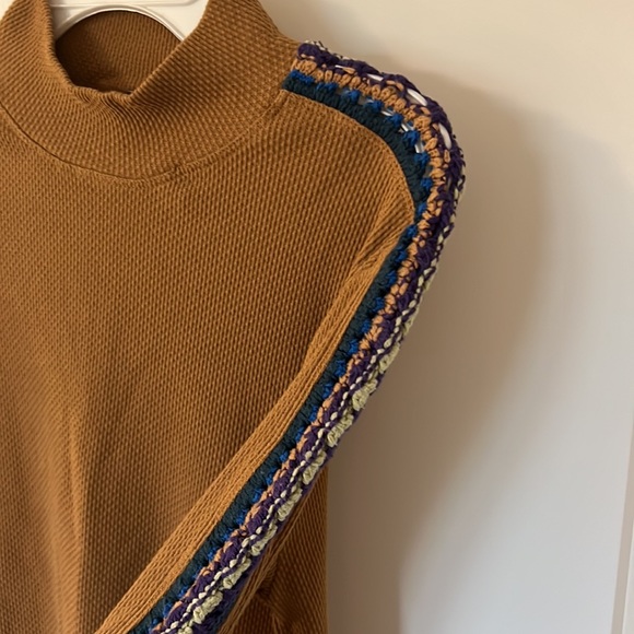 NWOT Free People Sienna Switch It Up Cuff Thermal Top XL - Picture 8 of 13